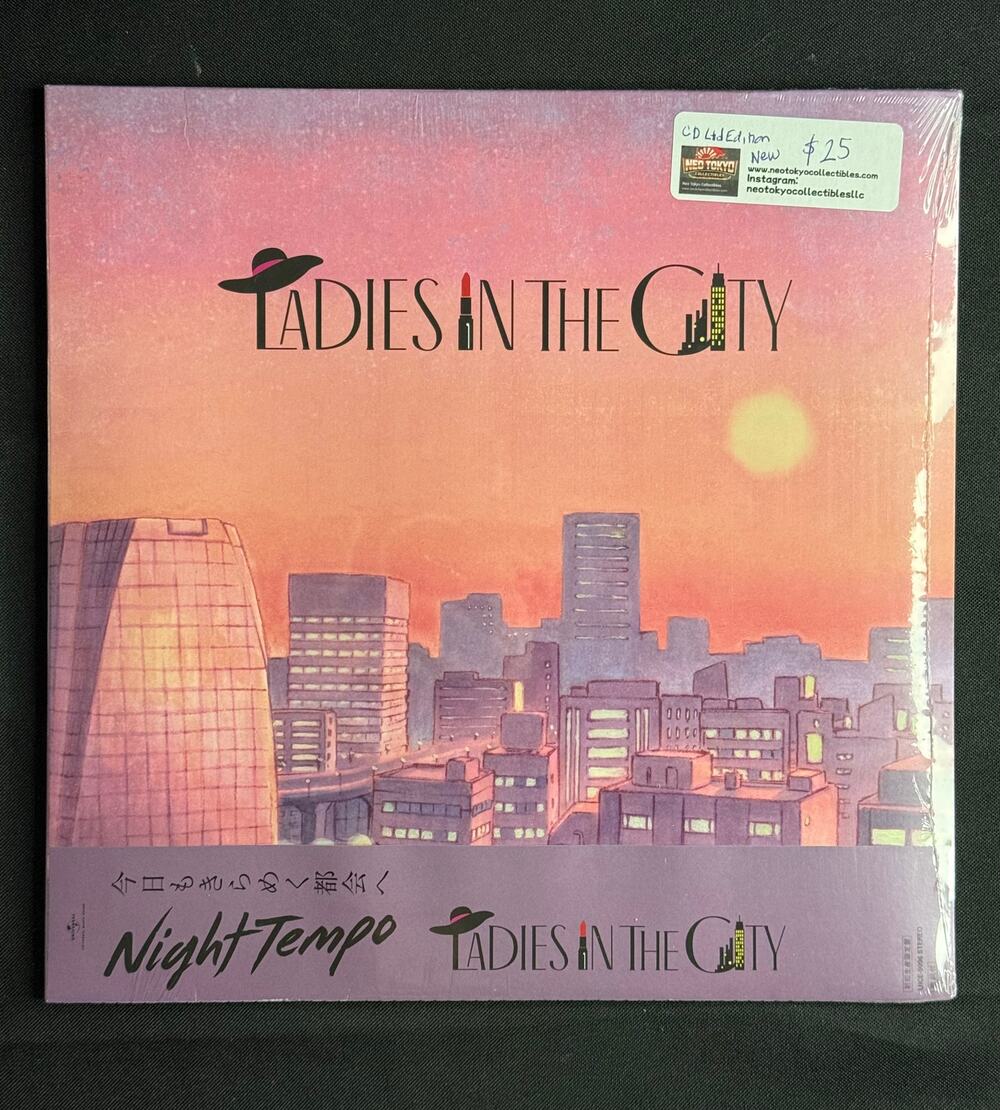 Night Tempo – Ladies In The City – Limited Edition CD – Japan UICE-9096 – NEW